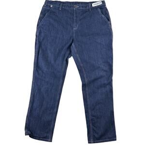 Carhartt FR Men’s Flame Resistant Carpenter Pants Denim Blue Work Jeans 42 X 32